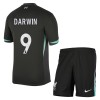 Maglia ufficiale Liverpool Darwin 9 Trasferta 2024-25 per Bambino